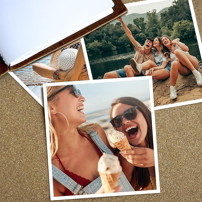 HP Sprocket 3.5 x 4.25” Zink Sticky-backed Photo Paper (20 Pack) Compatible with HP Sprocket 3x4 Photo Printer
