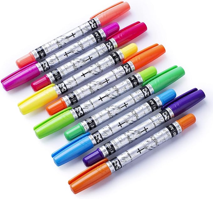 Mr. Pen Bible Highlighters - 10 Pack, No Bleed Gel Highlighters for Bible Marking