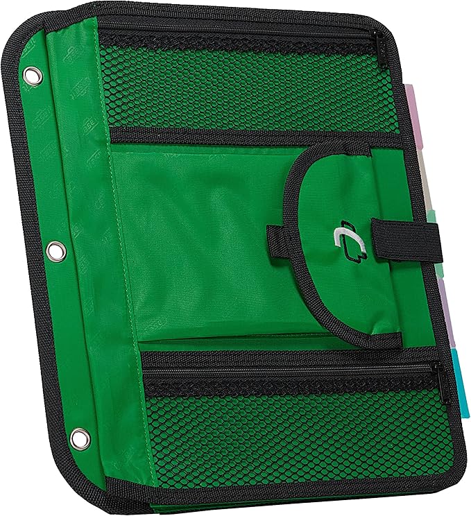 Case-it Locker Accessory 5-Tab File, Kelly Green, ACC-21-KGRE