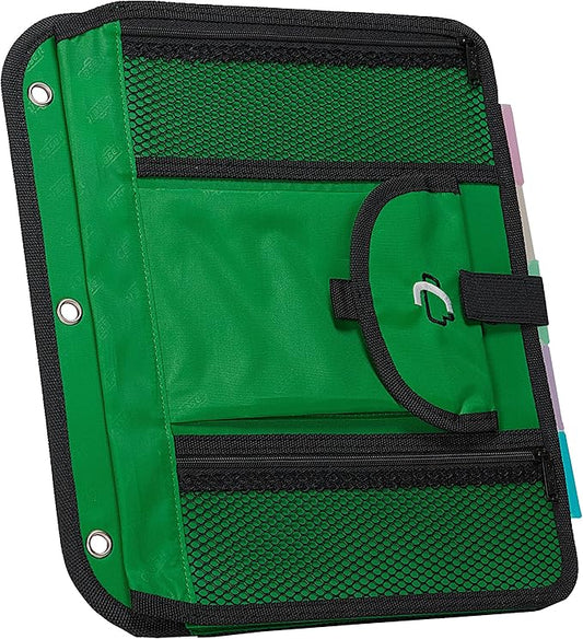 Case-it Locker Accessory 5-Tab File, Kelly Green, ACC-21-KGRE