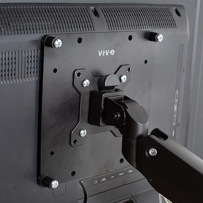 VIVO Steel VESA TV and Monitor Mount Adapter Plate Bracket for Screens 23" to 42" | Conversion Kit for VESA up to 200x200mm (MOUNT-AD2X2)