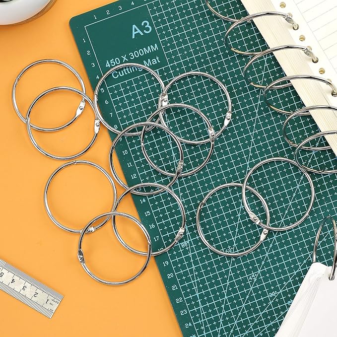 Mr. Pen- Loose Leaf Binder Ring, 20 Pack, 2 Inch, Binder Rings, Book Rings