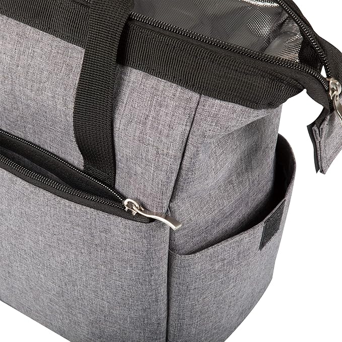 PICNIC TIME Star Wars Mandalorian Mythosaur Skull On The Go Lunch Bag, Soft Cooler Lunch Box, Insulated Lunch Tote, Leak-Resistant Work Lunchbox, Reusable Thermal Cooler Bag, (Heathered Gray)