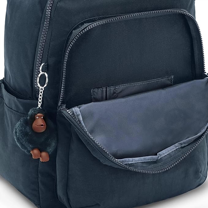 Kipling Women's Seoul 15" Laptop Backpack, Durable, Roomy with Padded Shoulder Straps, Built-In Protective Sleeve